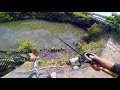 マジ⁉︎流れこみ付近で釣りをすると・・デカバスパラダイスw