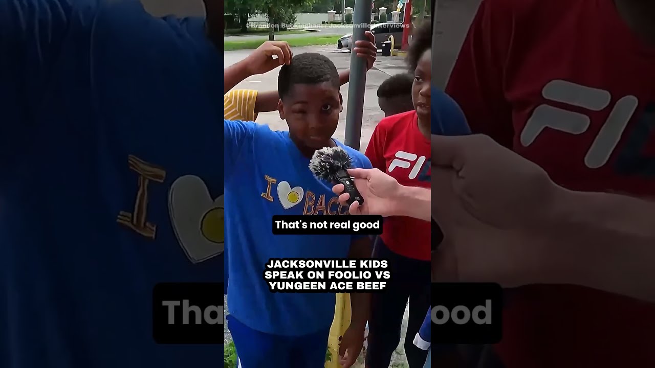 Jacksonville Kids Speak On Foolio Yungeen Ace Beef