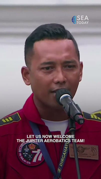 Indonesian Armed Forces Hold Aerobatics Parade in 77th Anniversary Celebration