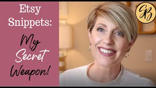 How to Save Time Responding to Convos with ETSY Snippets - Etsy Tutorial