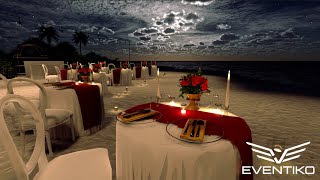 TIDES OF ROMANCE: AN INTIMATE VALENTINE'S DINNER (4K QUALITY) #EVENTIKO [UNIBEACH001]