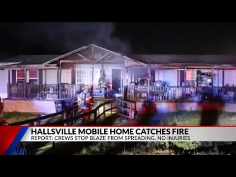 Hallsville house fire contained to one room