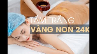 Tắm trắng Vàng Non 24K Tại Queenie Spa