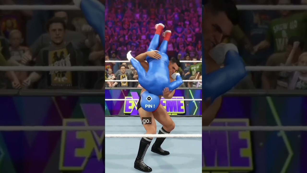 Gunther finisher sonic wwe2k23 