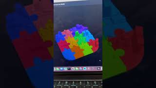 3D Print a puzzle of anything #3dprinting #3dprint #3d #bambulab