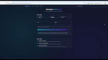 CipherPark Dev Demo: A Privacy-Focused Parking App Deployed on Vercel