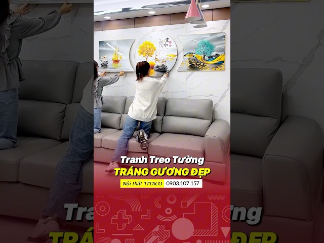 Địa chỉ bán tranh treo tường tráng gương giá rẻ tại tphcm #shortvideo #shorts
