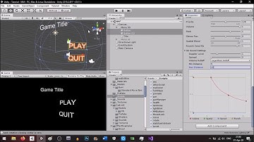 Unity Tutorial- 2D & 3D Main Menu with Fade Effect