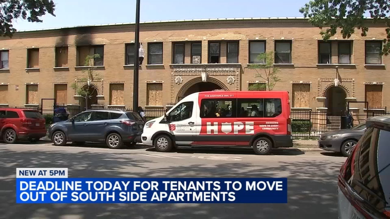 Several tenants move out of South Side apartment building after 2-day notice to vacate