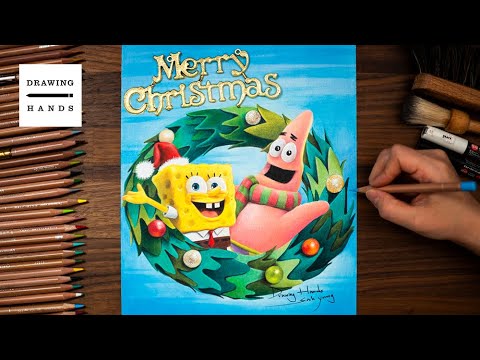Merry Christmas [Drawing Hands]