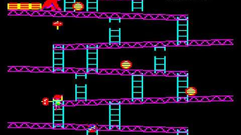 Game of Killer Gorilla on BeebEm