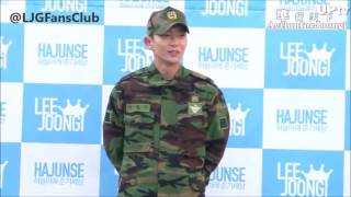 02162012 Lee Joon Gi Discharged from Military Eng Sub