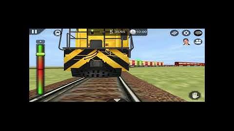 Runaway Train runs over camera in Trainz Driver 2 #trainzsimulator #trains #traincrash