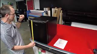 How to measure your solid-door mini fridge
