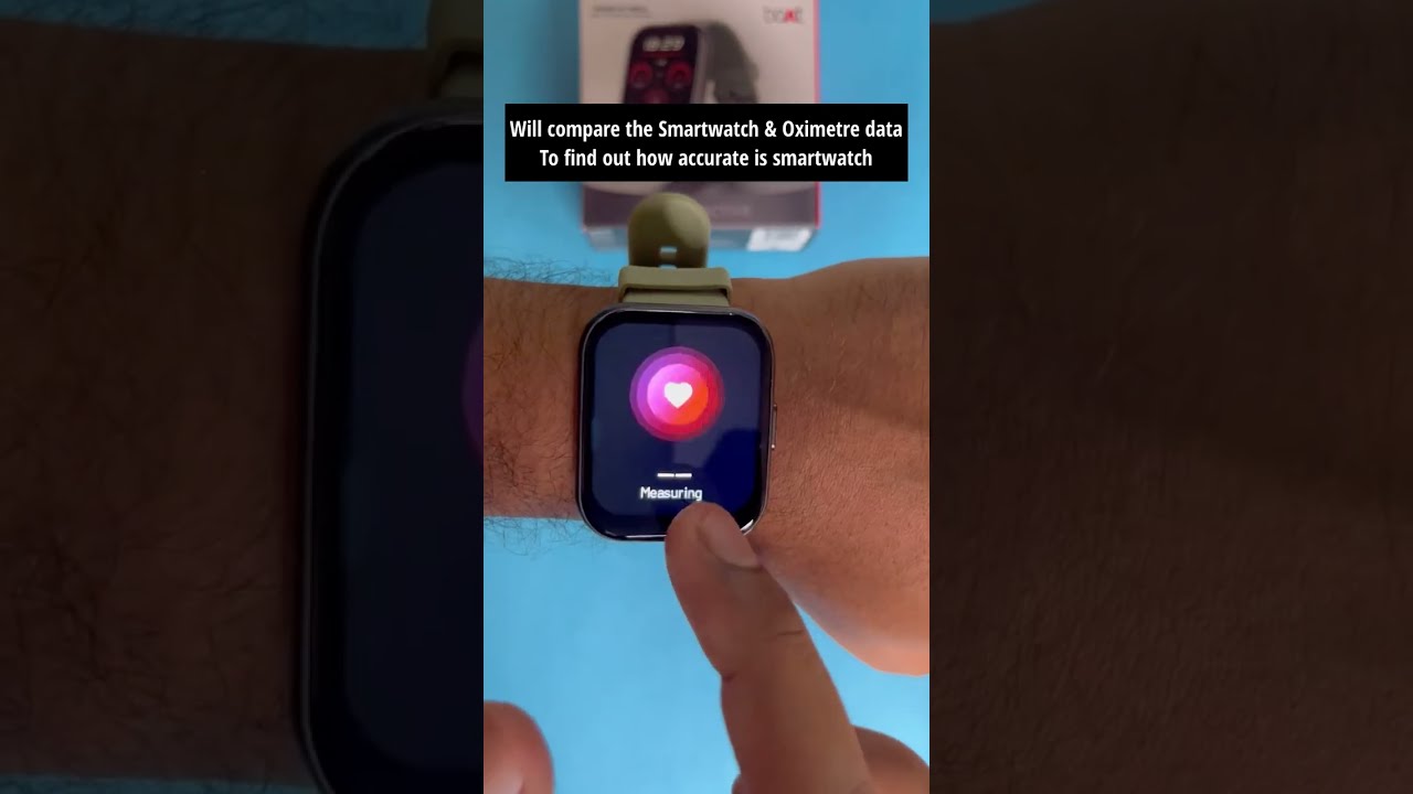 Boat Wave Active | Heartrate sensor accuracy test in smartwatch