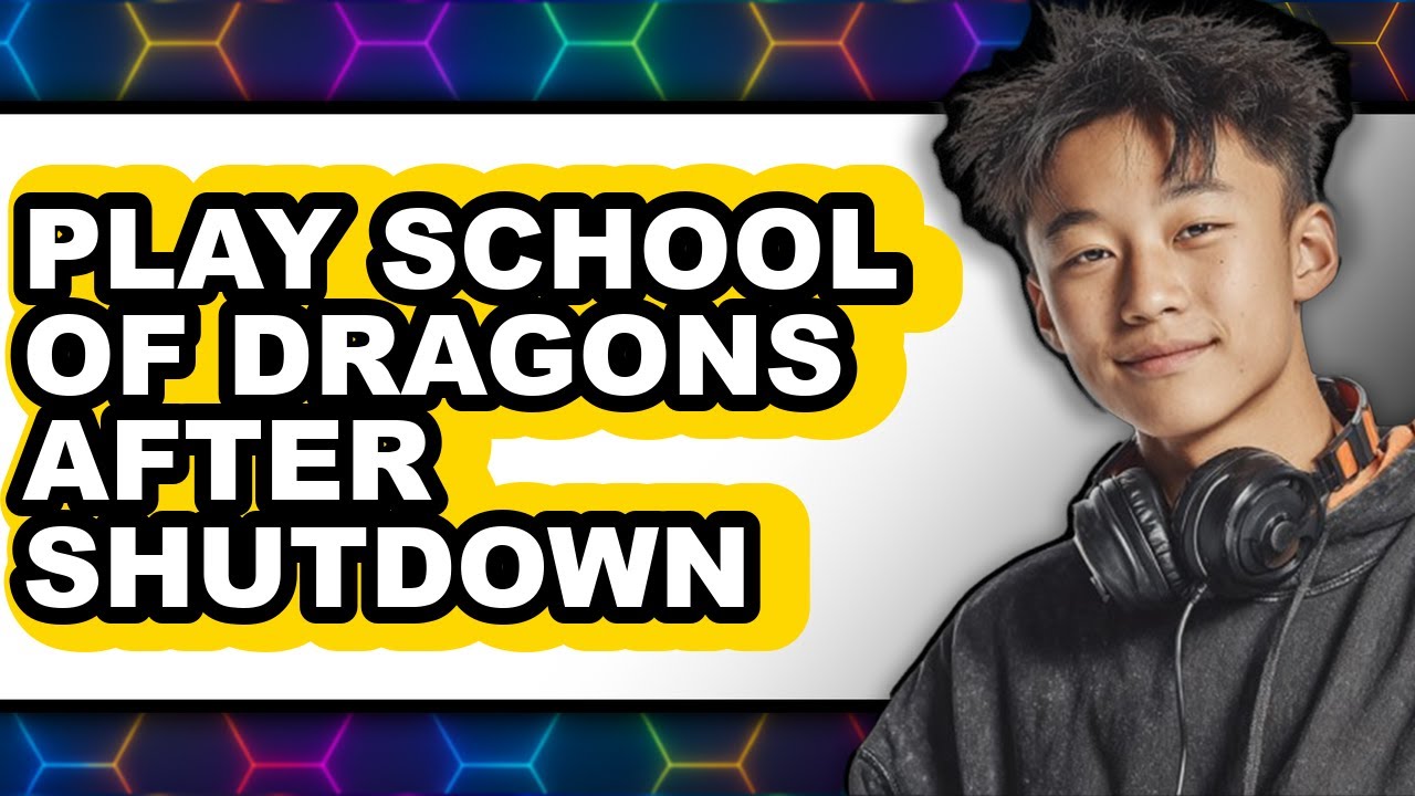 How To Play School of Dragons After Shutdown - Step By Step - YouTube