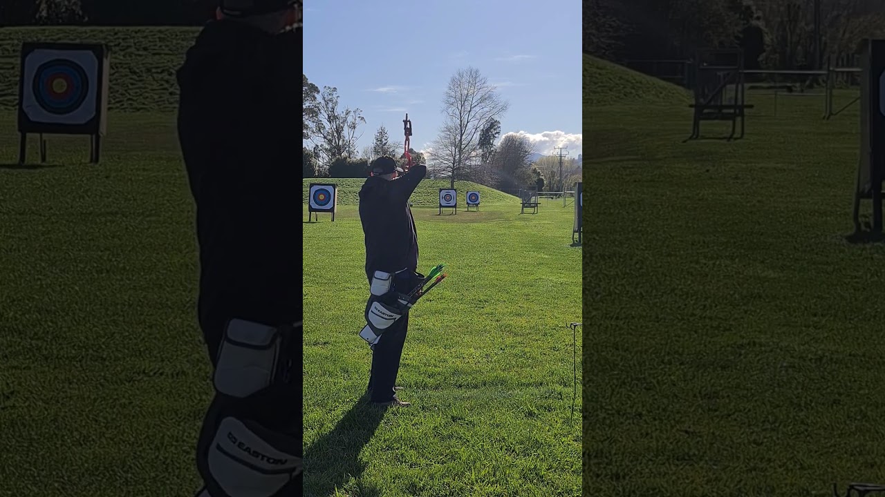 Training day 7. At the club shooting out to 70m