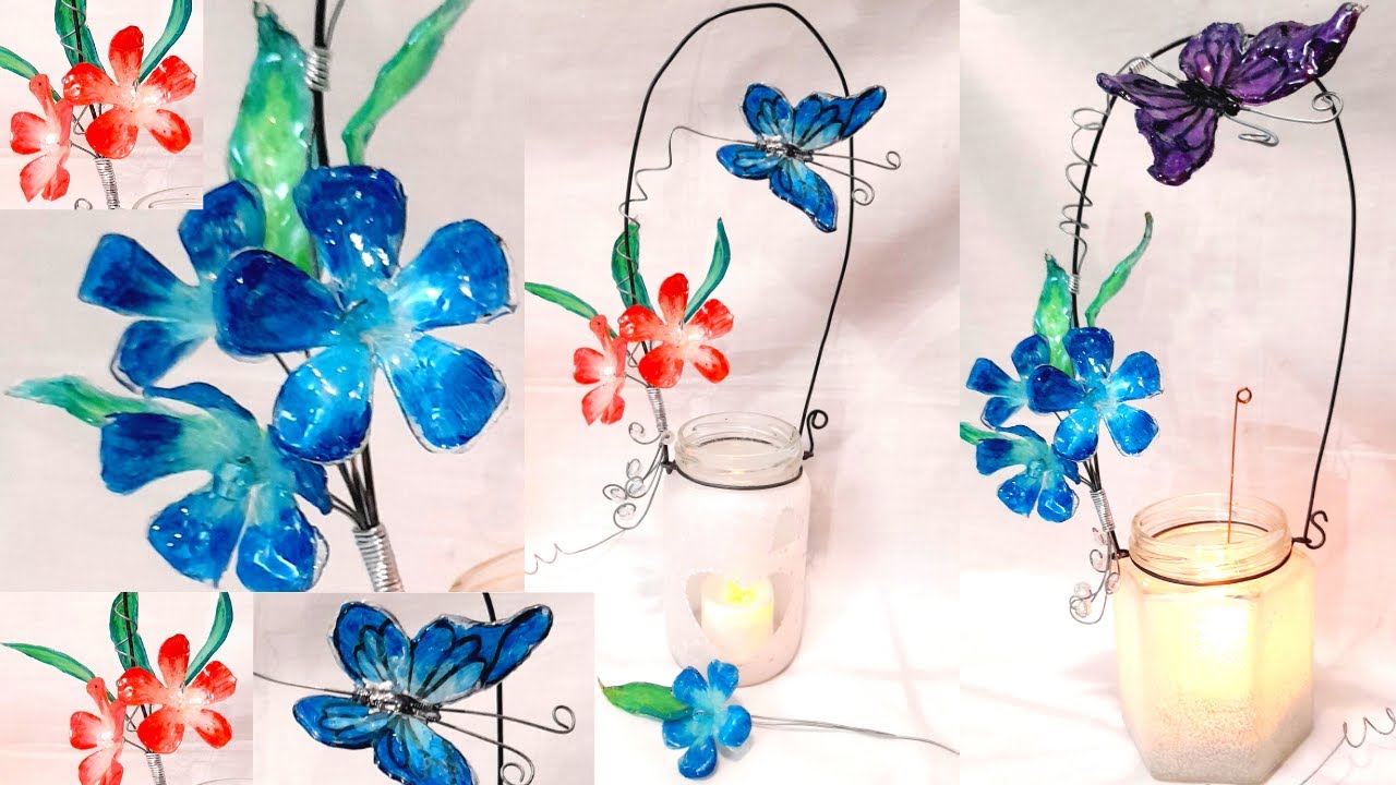 EASY WIRE, CANDELABRO CON MARIPOSAS Y FLORES EN DVD