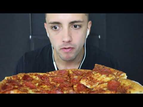 EARTHQUAKE! While Recording a Pizza Mukbang SO SCARY (Watch till end with sound, face is priceless)