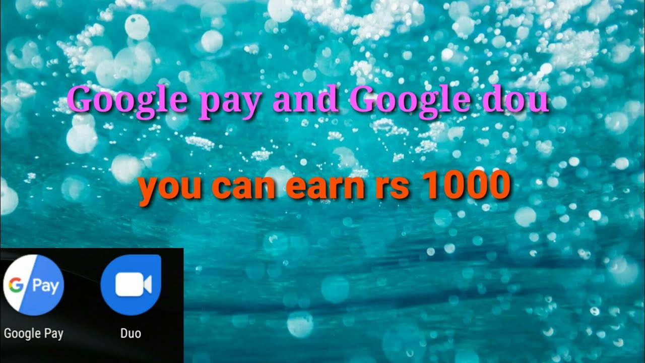 How to earn 1000 rs in Google pay form andromaster