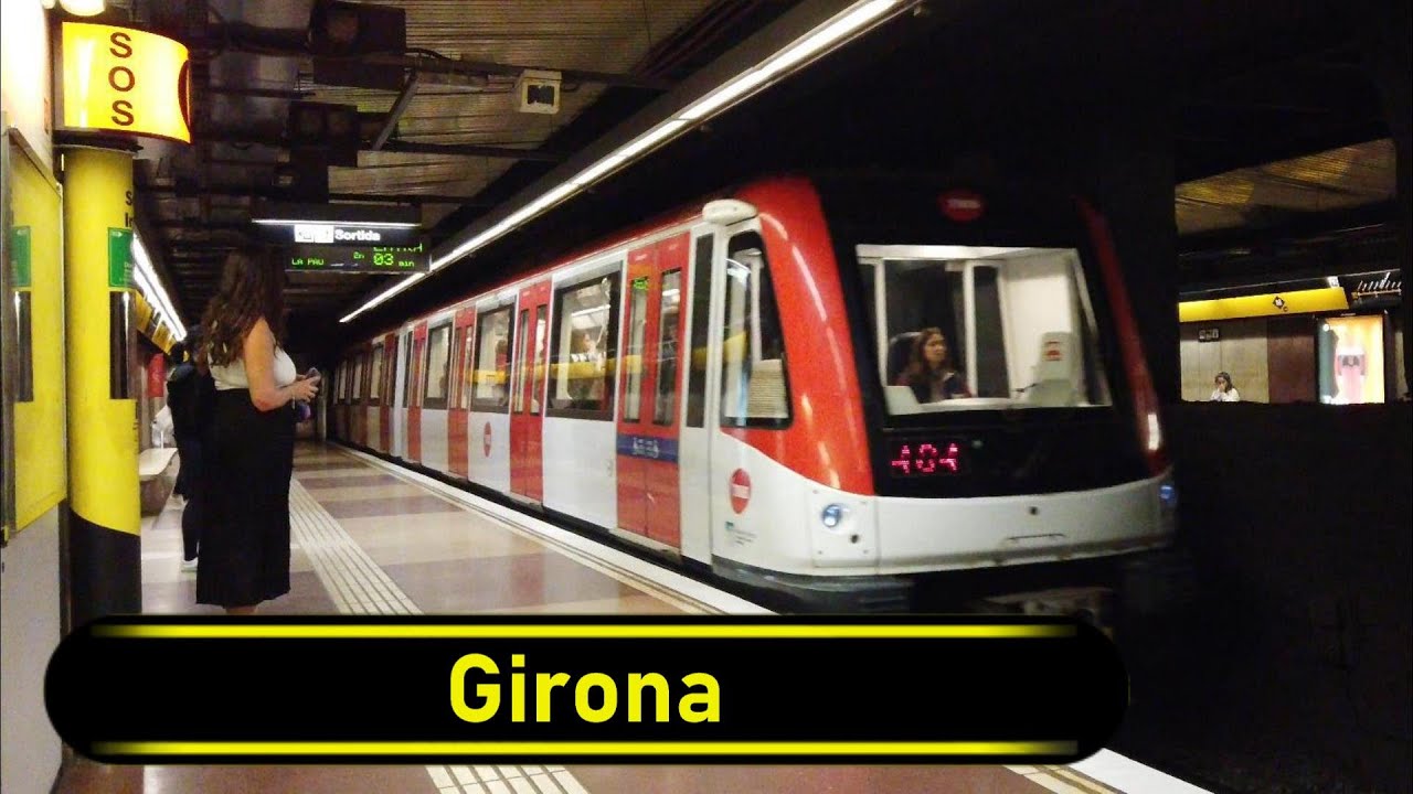 Metro Station Girona - Barcelona 🇪🇸 - Walkthrough 🚶