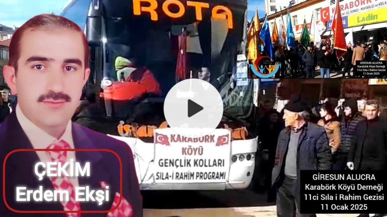 Giresun Alucra Karabörk Köyü Gençlik kolları 11ci Sıla i Rahim Gezisi.11 Ocak 2025