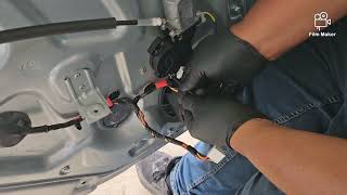 NEW VIDEO! D.I.Y. REPAIR! How to replace a window regulator on 20062010 model year Hyundai Sonata.