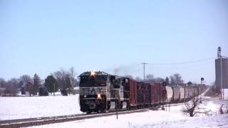Ns 9857 West At Chana, Illinois On 1-9-10