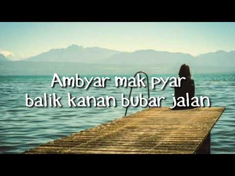 Ambyar Mak Pyar-Ndarboy Genk| Lyric \u0026 Cover by Nabila Maharani With Nim Boys