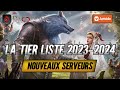Tier liste nouveaux serveurs 2023 bloodlines heroes of lithas