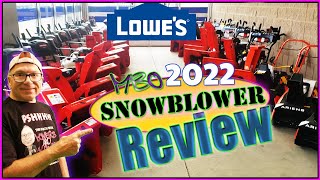 Lowes 2022 Snow Blower Review Ariens Craftsman  Ego Best Snow Blowers Mowers N Blowers OutDone