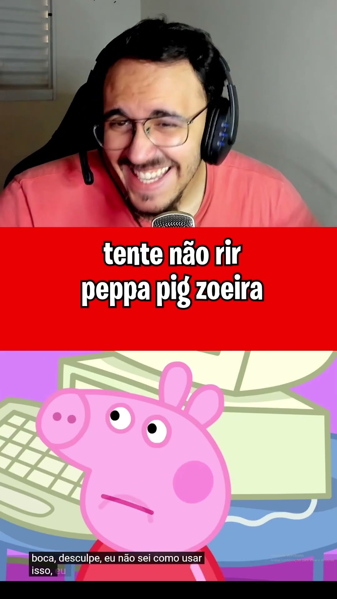 TENTE NAO RIR DA PEPPA EM MINECRAFT NA VIDA REAL