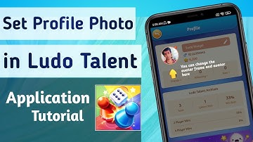 How to Set or Change Profile Photo in Ludo Talent App