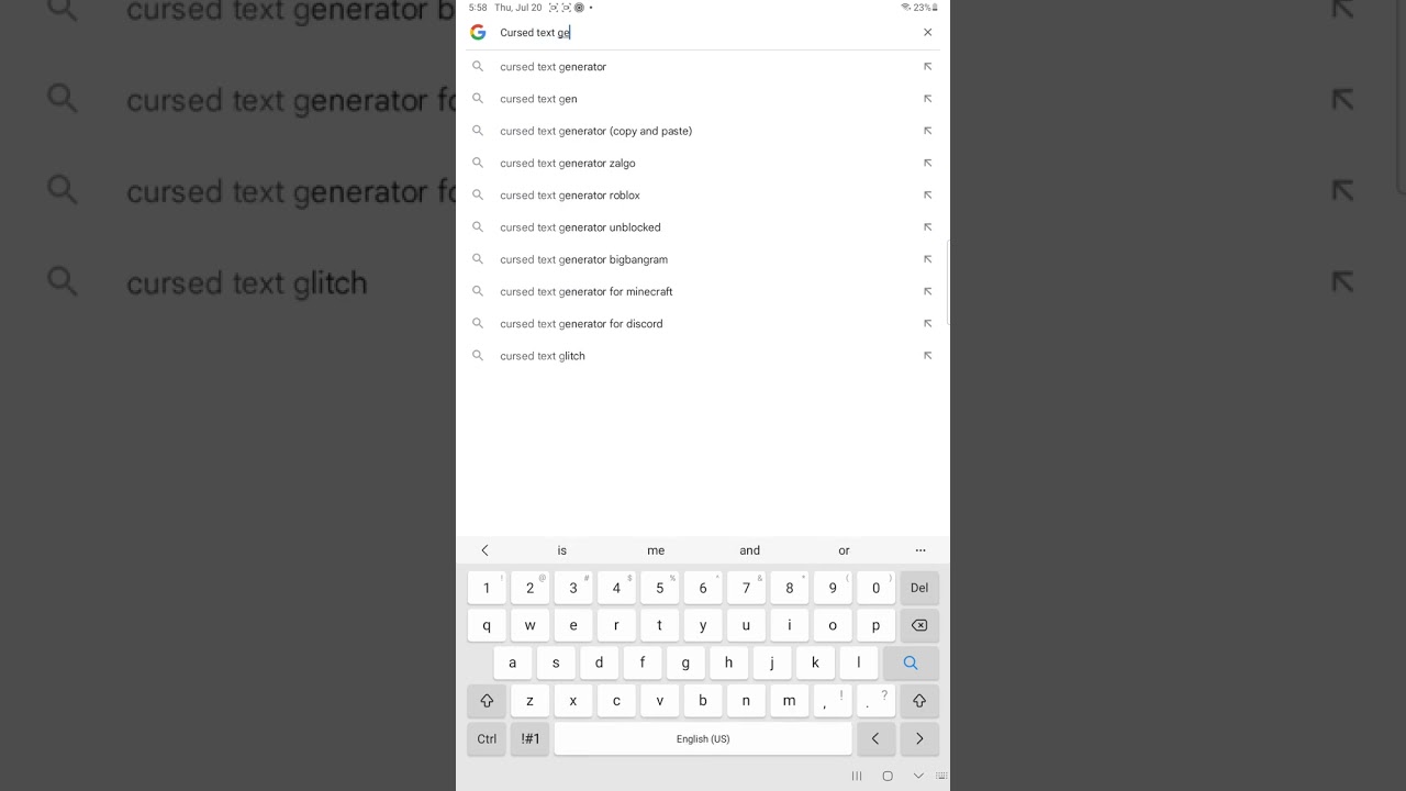 How to Do Cursed text!