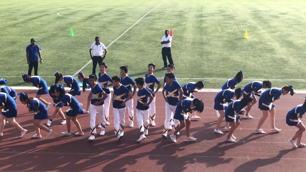 Sri KDU Sports Day 2018 - Cheerleading BLUE House