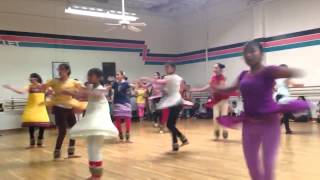 Girl Power! INSANE spins by young Indian Kathak dancers