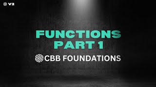 CBB Beginners Course: Mastering Chatbot Functions 101 (Part 1 of 3) Wealth