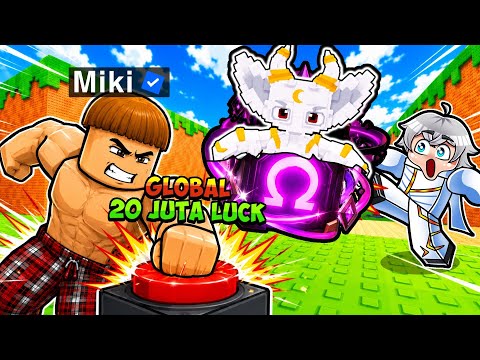 Aku Dikasih OWNER ASLI 20 JUTA LUCK di Kick a Lucky Block!