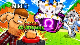 Aku Dikasih OWNER ASLI 20 JUTA LUCK di Kick a Lucky Block!