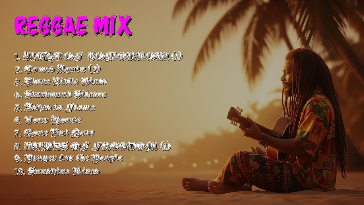 Relaxing Reggae Rose Love Mix 2025 Island Calm Flow - YouTube