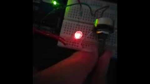 Control de intensidad de LED con PWM (arduino)