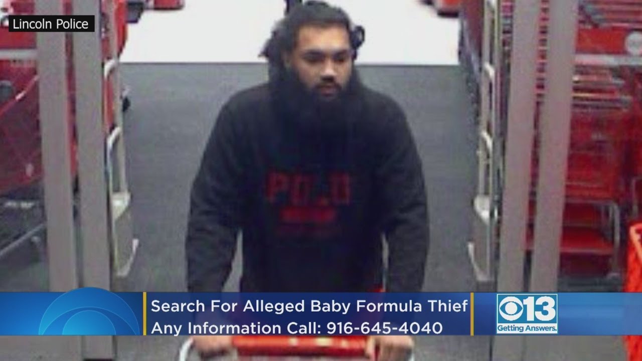 Police Looking For Alleged Baby Formula Thief