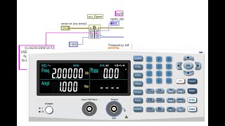 Famous Multicomp Pro MP750065 Function Generator - LabVIEW driver, first test Net Worth