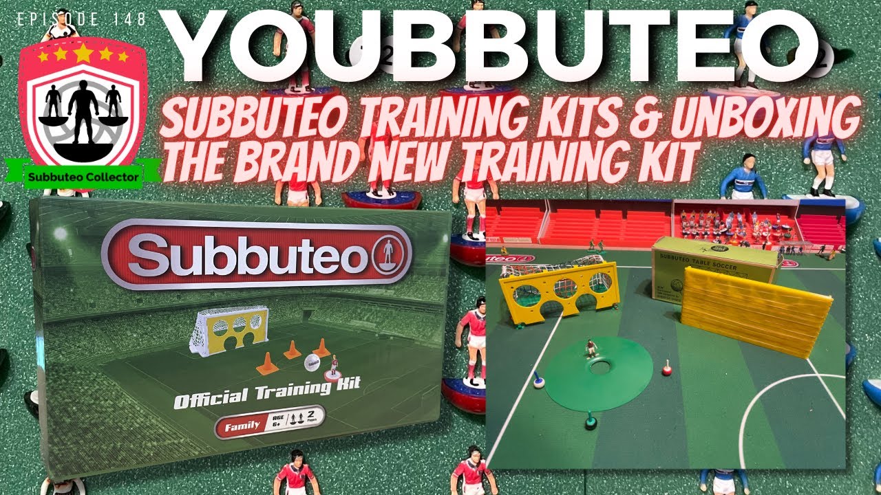 Brand New Official Subbuteo Training Kit. How does it compare to the 70s?  on Youbbuteo 