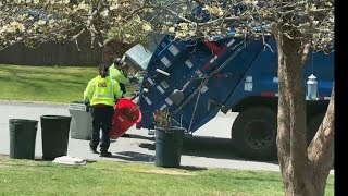 Republic Services Vs spring yard waste bin lines