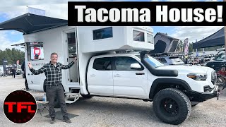 You Won't Believe This Toyota Tacoma Truck House Camper!