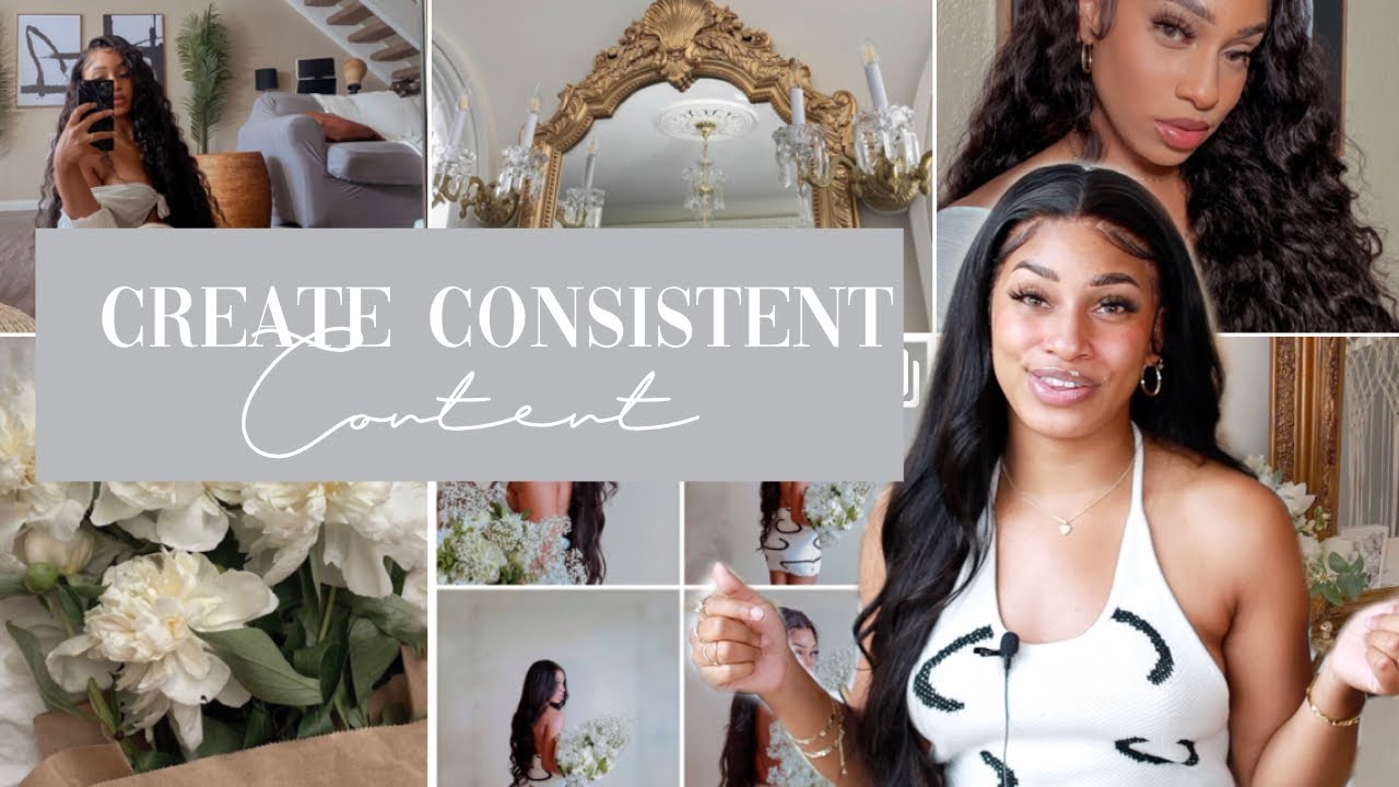 How To Create Consistent Content On Instagram | Batch Content - YouTube