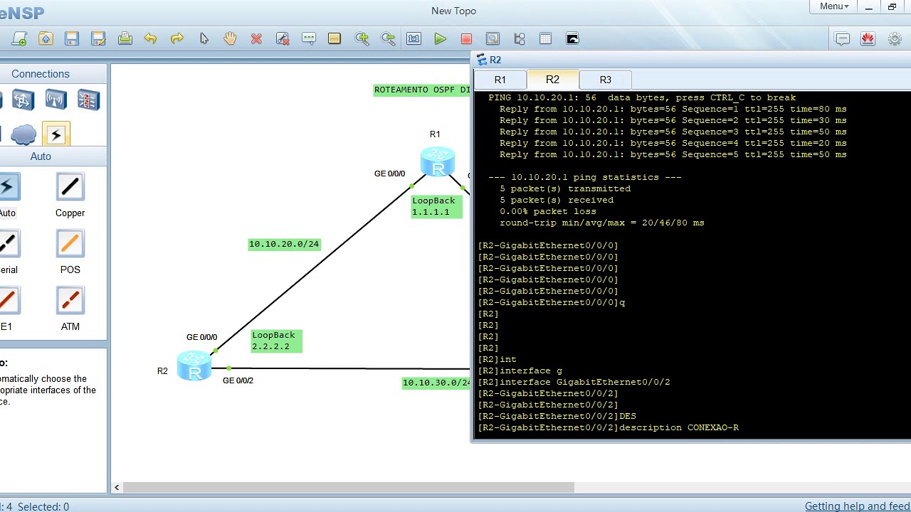 ROTEAMENTO OSPF HUAWEI YouTube