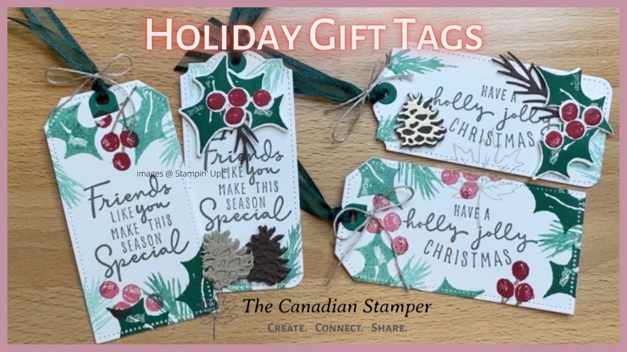 Holiday Gift Tags - YouTube