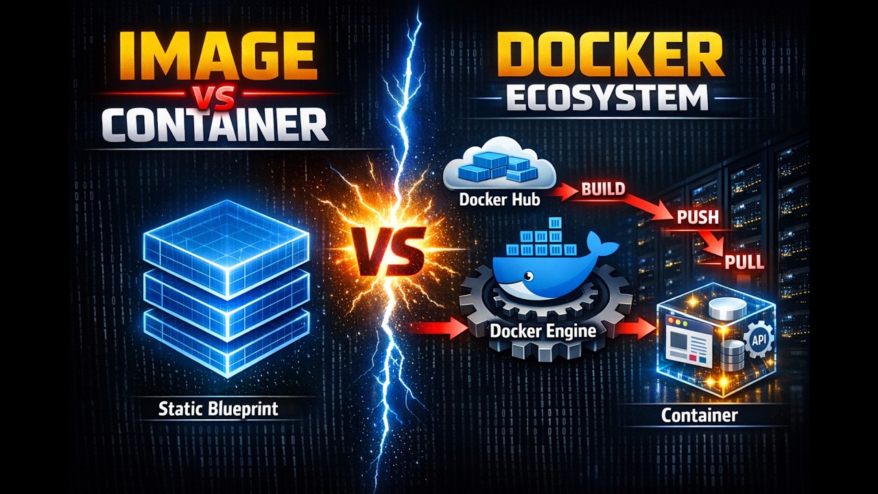 Image Vs Container & Docker Ecosystem - YouTube